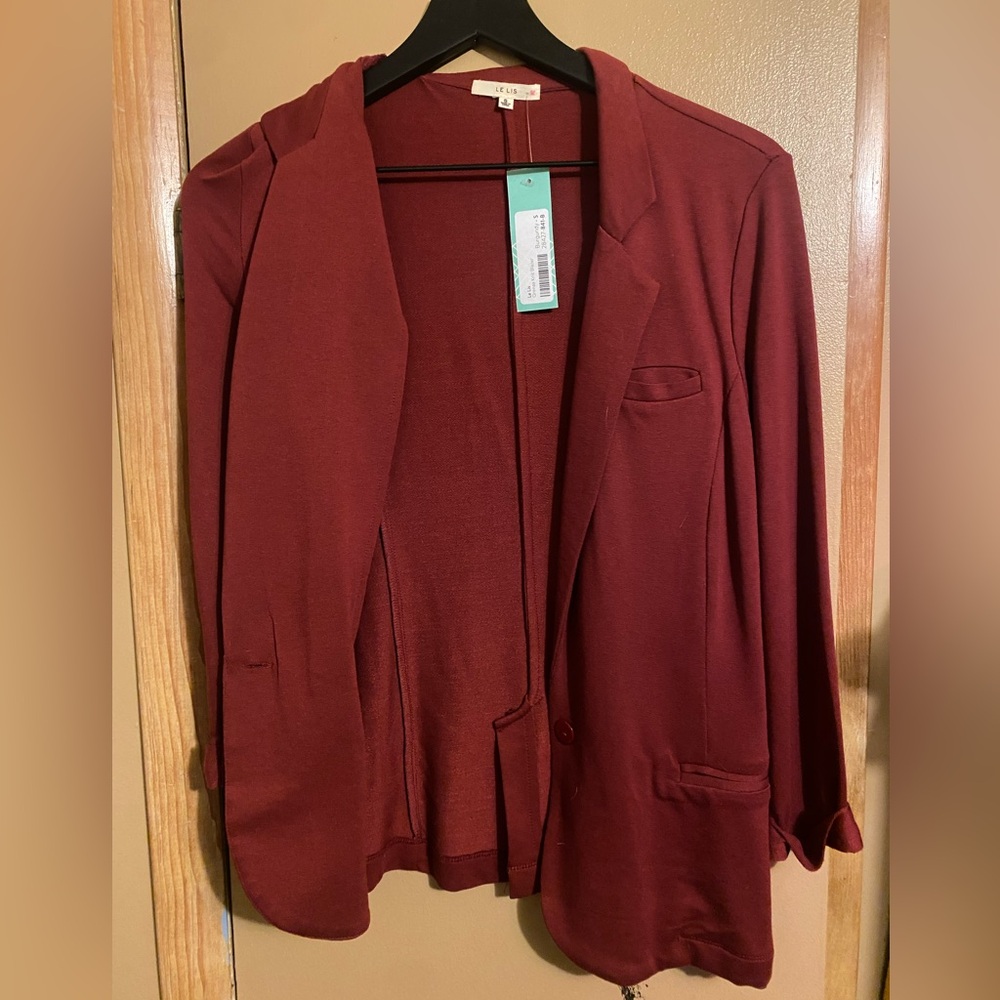 NWT Small Le Lis Knit Blazer